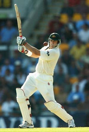 Ashes 2002-03: Matthew Hayden's twin centuries at the Gabba land lethal blow on England Ashes 2002-03: Matthew Hayden's twin centuries at the Gabba land lethal blow on England
