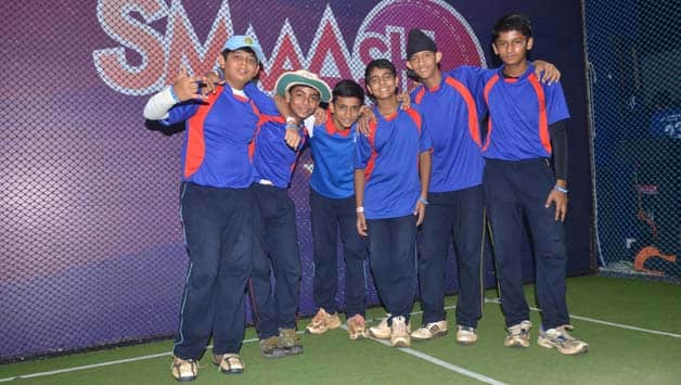 Sachin Tendulkar smaash