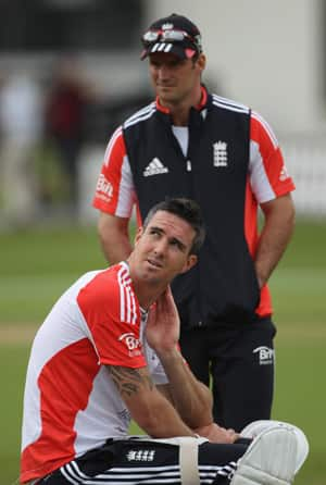 Kevin Pietersen crossed the line by sending text messages to South African cricketers: Andrew Strauss