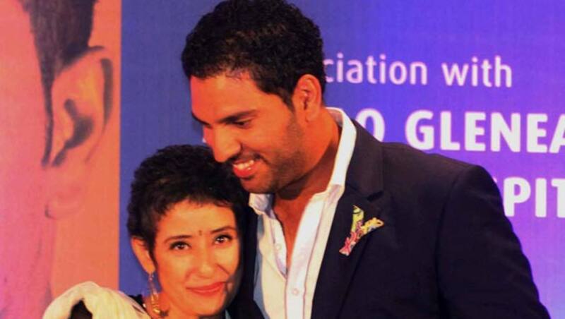 Yuvraj Singh, Manisha Koirala join hands to raise awareness about cancer