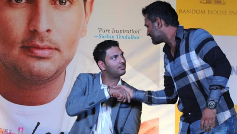 Yuvraj Singh MS Dhoni