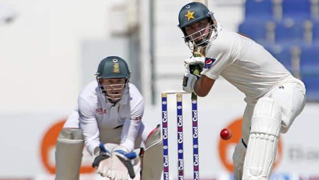 Khurram Manzoor's century puts Pakistan in command against South Africa at end of Day 2