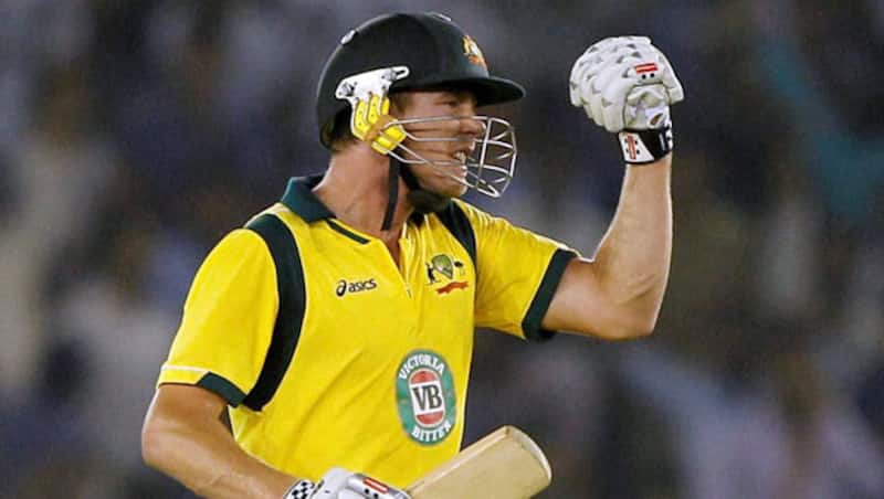 James Faulkner offers his sympathies to Ishant Sharma after smashing him for 30 in 48th over