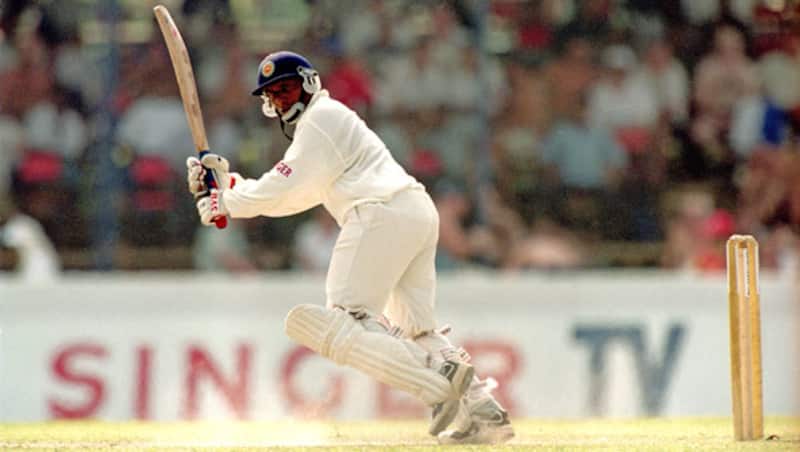 Sri Lanka beat West Indies to win the 1995 Singer Champions Trophy in Sharjah