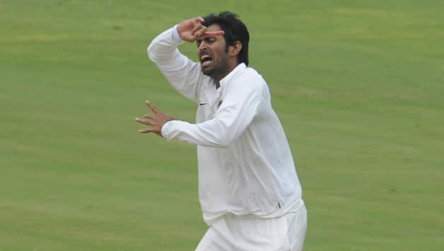 Haryana bowled out for 134 against Mumbai in Ranji Trophy 2013-14 Haryana bowled out for 134 against Mumbai in Ranji Trophy 2013-14