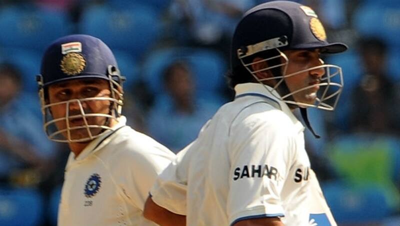 Virender Sehwag and Gautam Gambhir