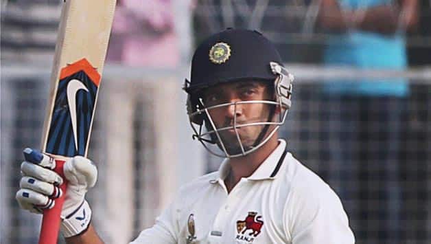 Ranji Trophy 2013-14: Ajinkya Rahane, Kaustubh Pawar take Mumbai to 57/1 at lunch on Day 3
