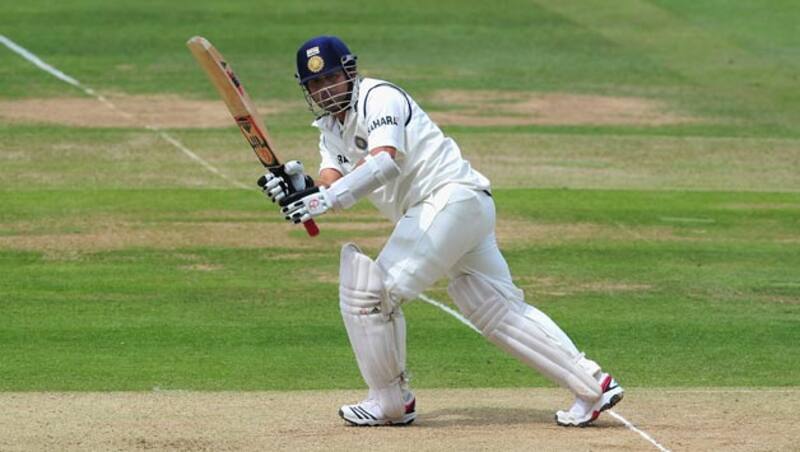 'Sachin Tendulkar found the boundary despite nine fielders on the fence!&rsquo;
