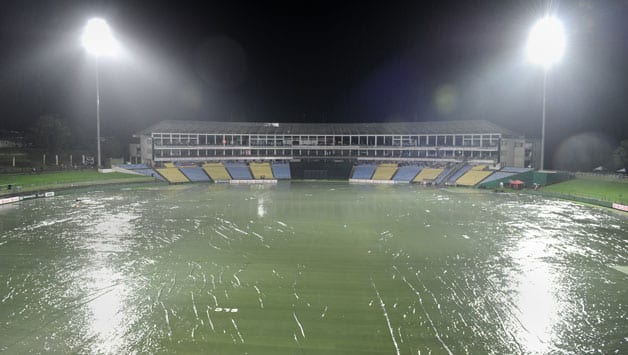 Sri Lanka vs New Zealand 1st T20 at Pallekele abandoned due to rain