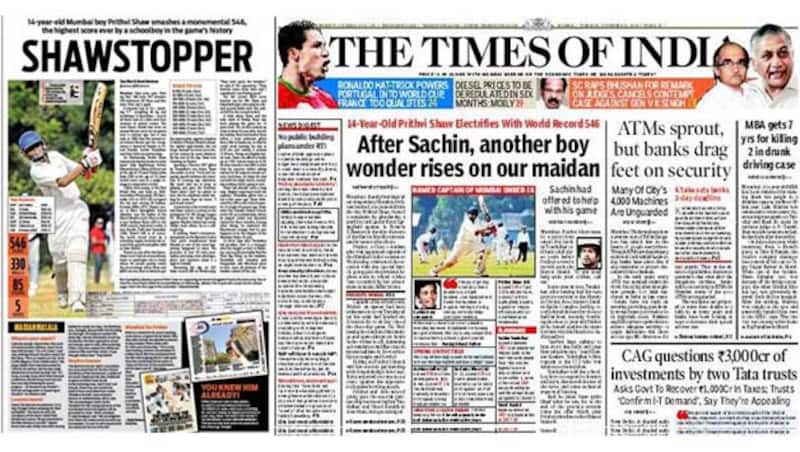 Prodigy Prithvi Shaw will have to carry the awesome burden of being labeled 