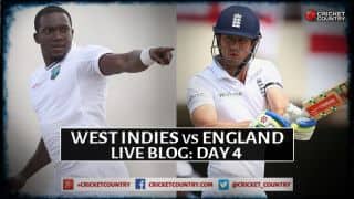 Live Cricket Score West Indies vs England 2015, 1st Test at Antigua Day 4: WI 98/2 | Overs 40