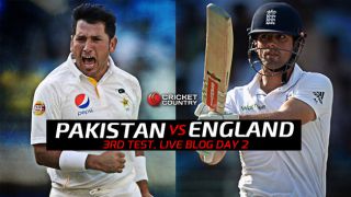 ENG 222/4 │Live Cricket Score Pakistan vs England 2015, 3rd Test at Sharjah, Day 2: Visitors consolidate after James Taylor's fifty