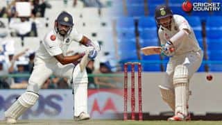 India vs Bangladesh (Lunch Report): Murali Vijay and Cheteshwar Pujara put hosts on top