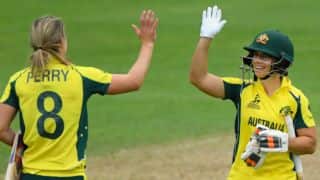 Nicole Bolton, Ellyse Perry, Mooney’s fifties guide Australia Women to 287/9 against India