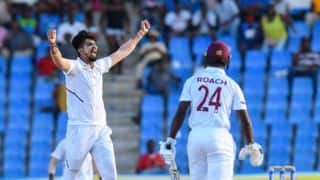 1st Test, Day 2: Ishant Sharma puts India on top in Antigua