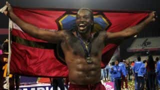 IPL 2018 : Opener Chris Gayle asks who has the best Six pack