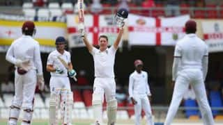 west indies england test score