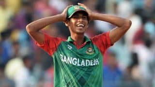 Injured Mustafizur Rahman out of 15 member squad for test series vs West Indies