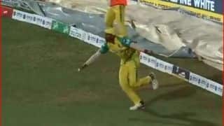 Video: Kovai Kings Shaharuk khan takes AB de Villiers like catch in TPL 2018