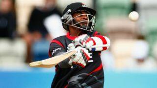 WI vs UAE: Nasir Aziz scores maiden ODI half-century
