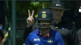 VIDEO: Ishan Kishan gets runout after a confusion with Shubman Gill