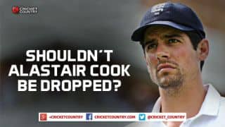 Dear Andrew Strauss, will the non-performing Alastair Cook be also axed?