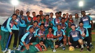 bangladesh u19 cricket team trophy photo