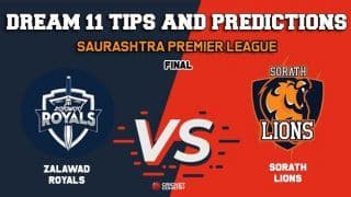 Dream11 Prediction: ZR vs SL Team Best Players to Pick for Today’s Match between Zalawad Royals and Sorath Lions in SPL 2019 at 7:30 PM