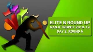 Ranji Trophy 2018-19, Elite Group B: Gill Nears Double Century As ...