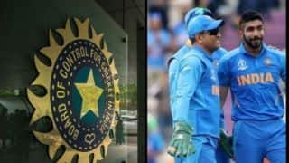 BCCI to stand with MS Dhoni on ICC’s request to remove ‘balidan’ insignia from gloves