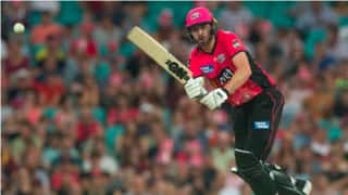 BBL: James Vince Play for Sidney Sixers in Big Bash Leage