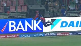 IPL 2017: Watch Samson make an UNBELIEVABLE stop during DD vs KKR match