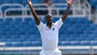 2nd Test: Roach burst encourages West Indies but India’s lead crosses 350