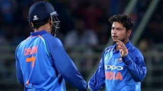 It was difficult to bowl in the dew says Kuldeep Yadav