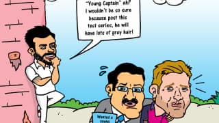 Cartoon: RPSG wanted a young captain in place of Dhoni