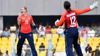 2nd T20I: Katherine Brunt leads the way as India Women kept to 111