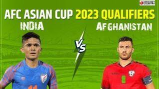 India Vs Afghanistan AFC Asian Cup 2023 Qualifiers Highlights: Chhetri, Sahal Take The Blue Tigers To Victory