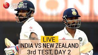 LIVE Cricket Score in Hindi, India Vs New Zealand, 3rd Test 2016, Day 2