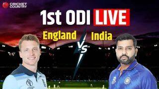 LIVE Score India vs England 1st ODI oval london update