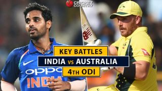 India vs Australia, 4th ODI: Bhuvneshwar Kumar vs Aaron Finch and other key battles