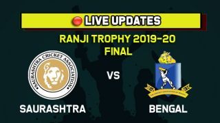 Live Cricket Score Saurashtra vs Bengal, SAU vs BEN, Ranji Trophy 2019-20 Final, Day 1, Rajkot, March 9 Match Time
