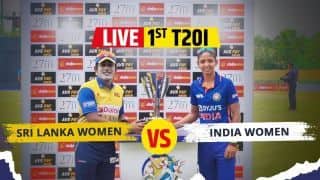 LIVE |  1st T20I INDW vs SLW 2022: Jemimah Key As Visitors Sink Further