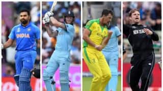 Cricket World Cup 2019: The team of the tournament