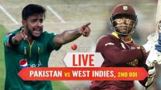 WI 278/7 in 50 overs | LIVE Cricket Score, Pakistan vs West Indies, 2nd ODI: Pakistan clinch ODI series
