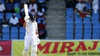 India vs West Indies, Antigua Test: Ajinkya Rahane’s 50 leads India’s comeback, Score 134/4 at Tea on Day 1