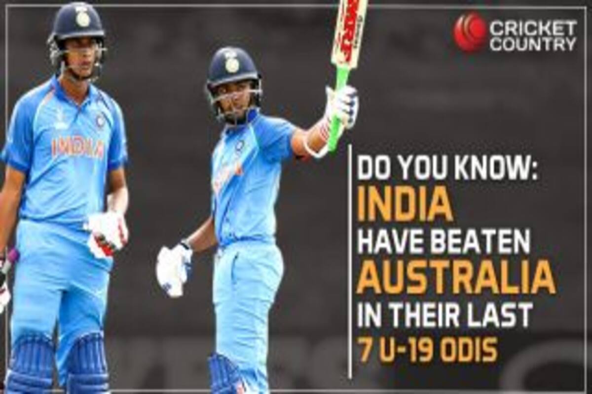 Under 19 World Cup Final Statistical Preview India Australia Chase History Cricket Country Under 19 World Cup Final Statistical Preview India Australia Chase History Cricket Country