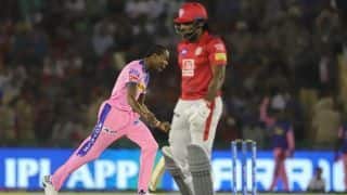 IPL 2019: Jofra Archer ends Gayle storm as RR fight back at the end of the Powerplay