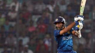 Dilshan gets his fifty