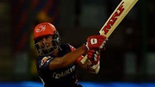 Shaw registers his first IPL fifty for DD