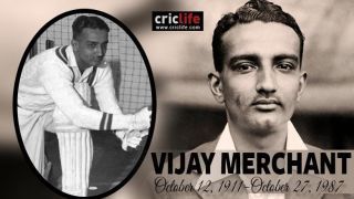 Birthday Special: The man with the second best First-Class average ever - Vijay Merchant